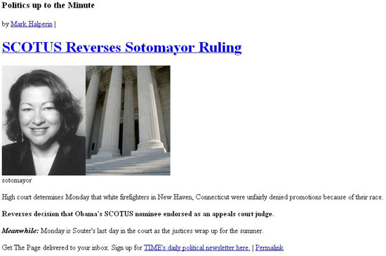 The Page screengrab