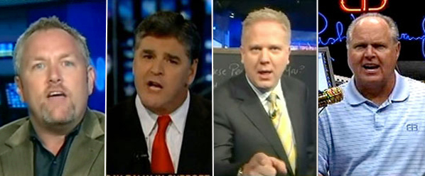 Beck, Breitbart, Rush, Hannity