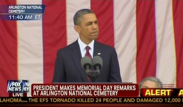 Fox's Tantaros Attacks Obama For Not Honoring Veterans On Memorial Day, Even Though He Did