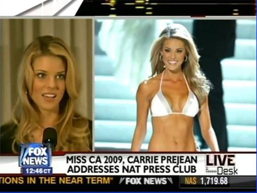 Prejean swimsuit competition