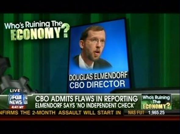 Who's Ruining the Economy? graphic Douglas Elmendorf