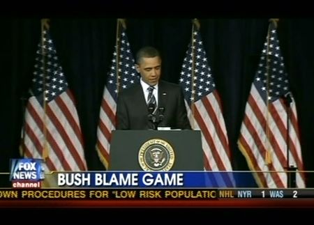 Bush Blame Game