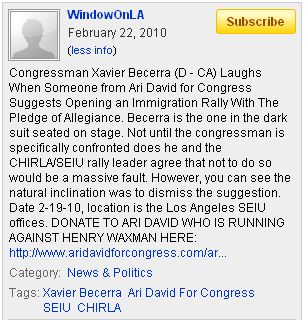 David you tube screen grab