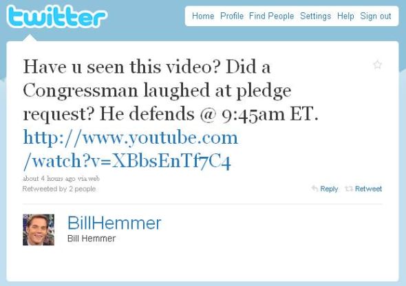 Hemmer tweet