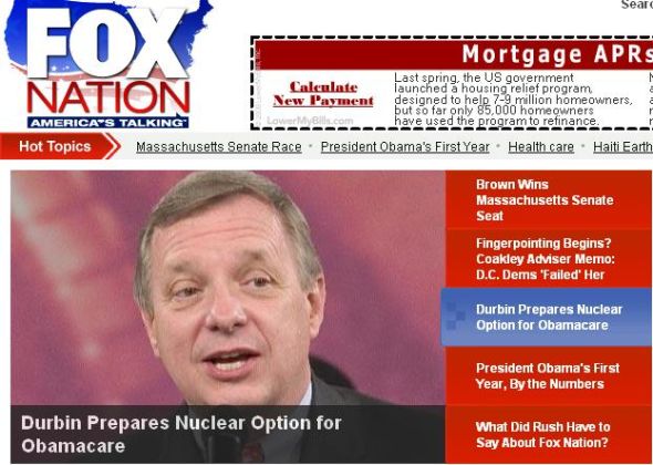 Fox Nation nuclear option screen grab
