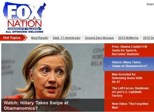 Fox Nation headline