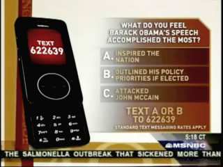 MSNBC Obama Poll MSNBC Obama Poll