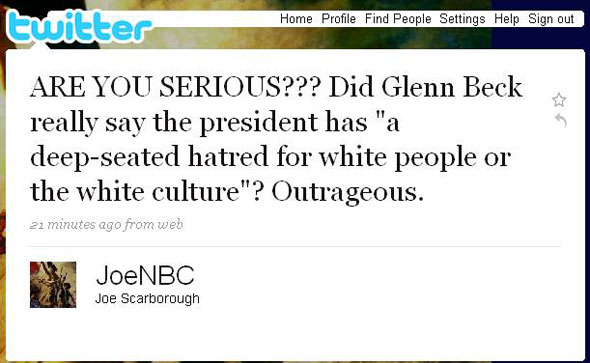 JoeNBC tweet