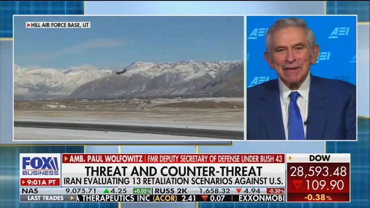On Fox Business, Iraq war architect Paul Wolfowitz defends US ...