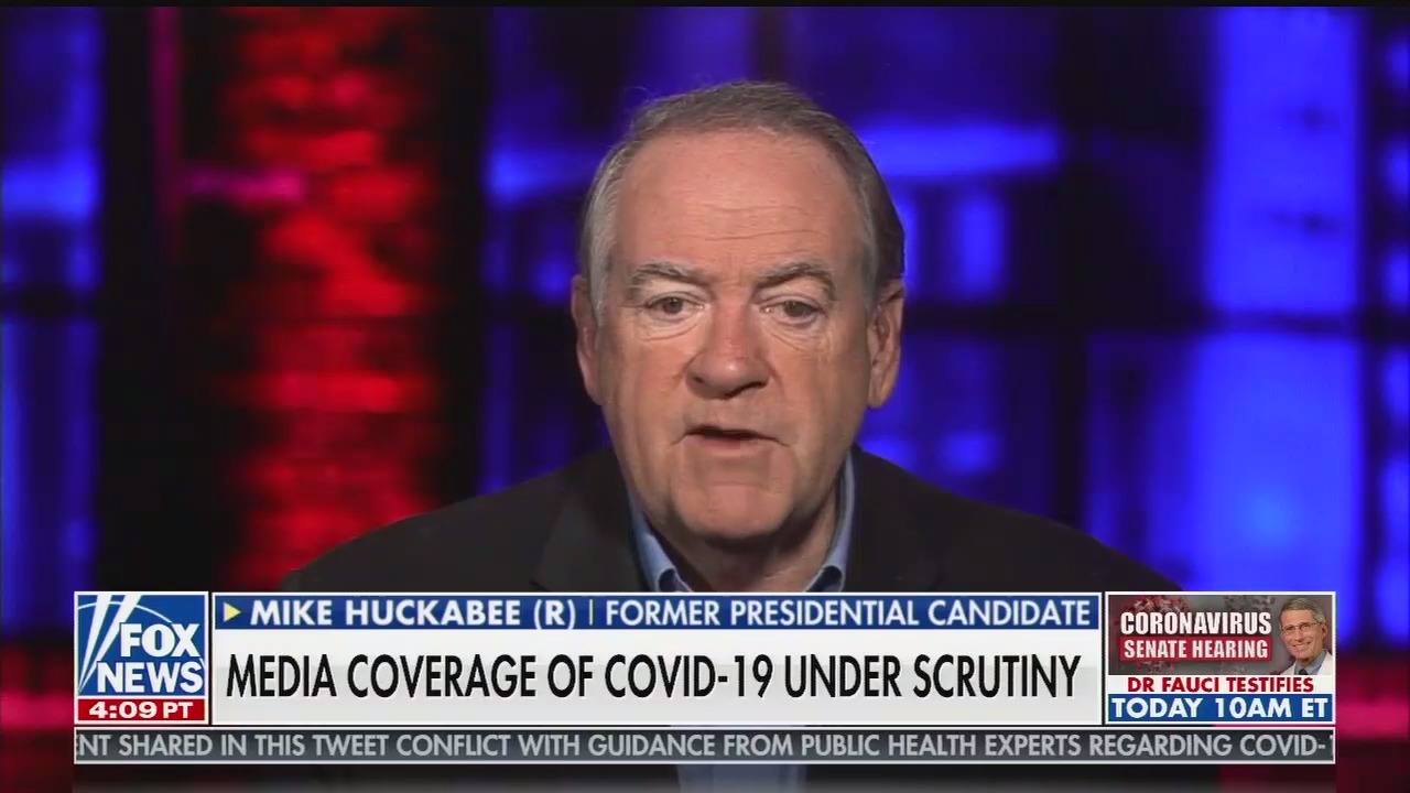 Fox's Mike Huckabee calls for replacing the White House press corps(04)