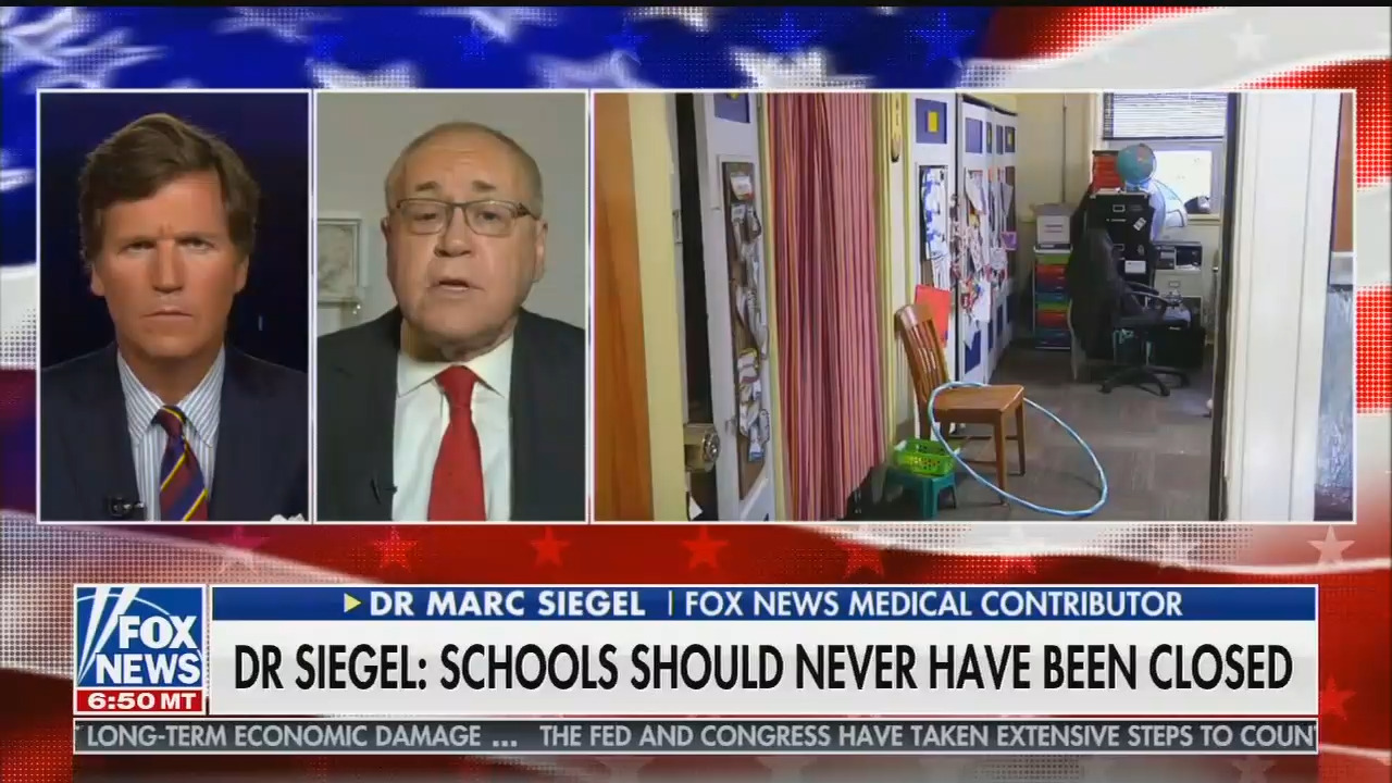Fox’s Dr. Marc Siegel predicts no “big second wave” of coronavirus in ...