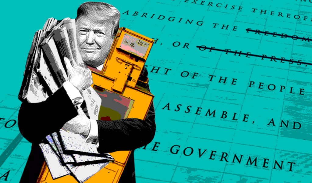 The year the media oligarchs bowed to Trump