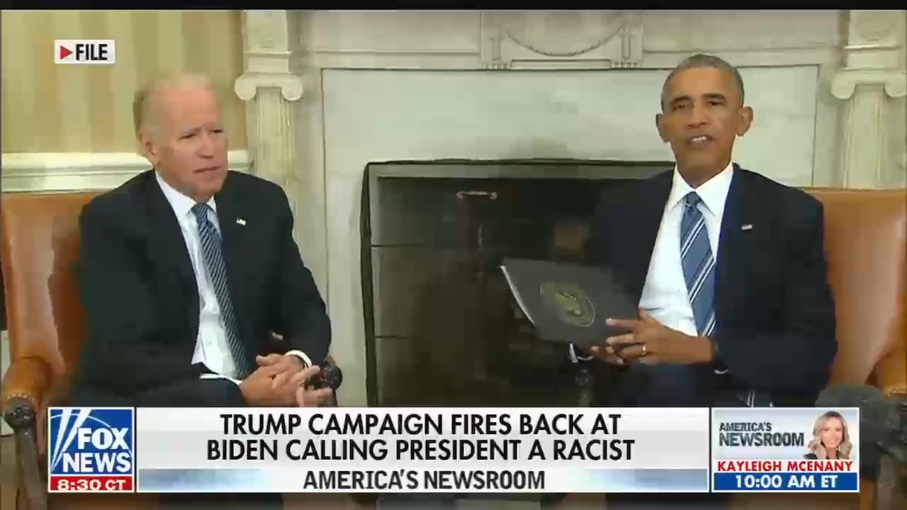 Fox News repeats false claim by Trump campaign about Biden's record on  fighting racism | Media Matters for America