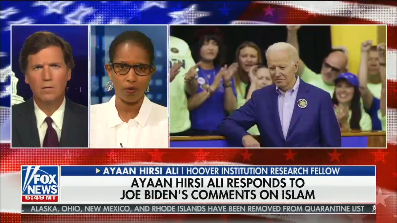 Tucker Carlson says growing up protestant is why he didn’t notice Joe