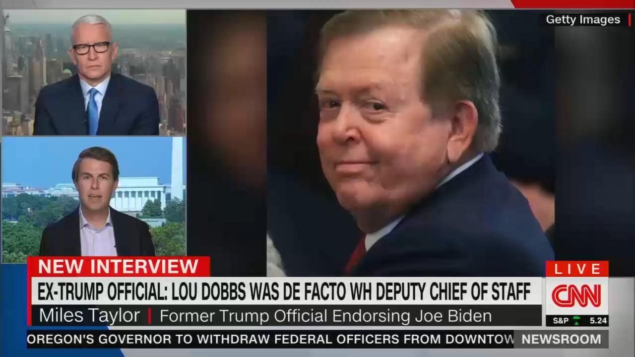 Former Trump DHS official: “At first jokingly” we called Fox host Lou Dobbs  Trump's “shadow chief of staff” | Media Matters for America
