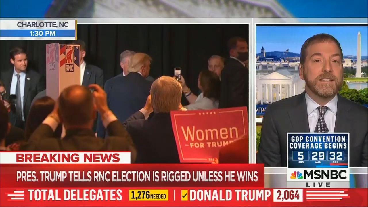 Chuck Todd Trump RNC Speech