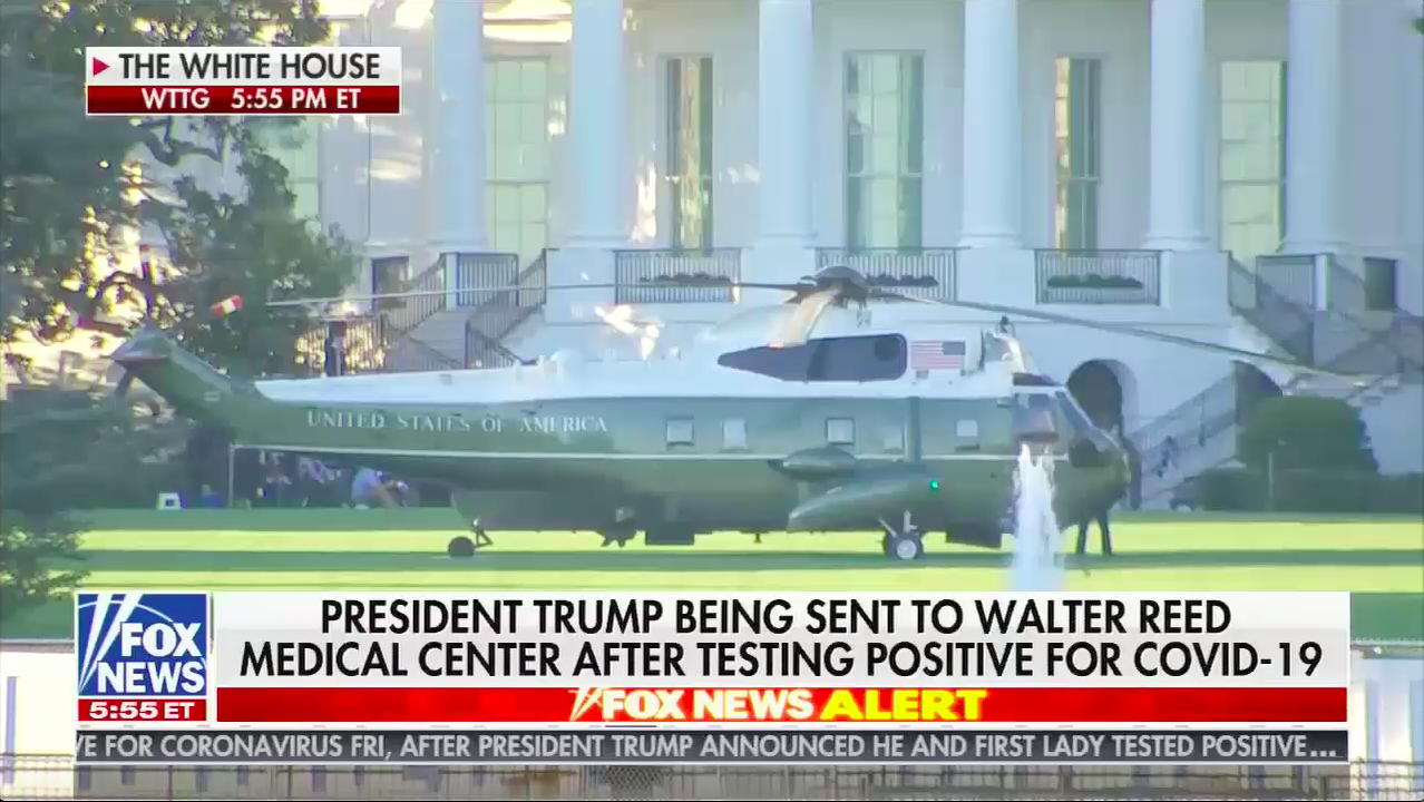 Fox host: Trump “took the risk, he got the virus," because "he was ...