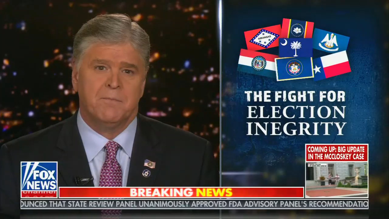 Sean Hannity &quot;How does anybody trust the election results