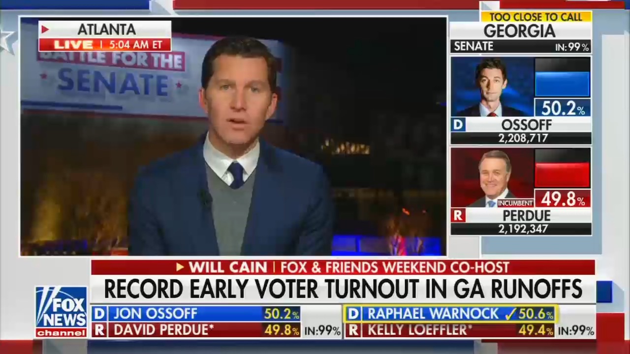 While the votes were counted, Fox News kept pushing false voter-fraud conspiracy theories about ...