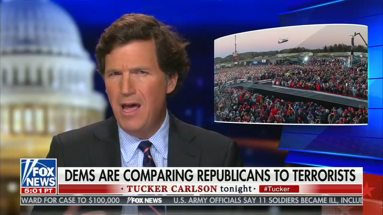 Tucker Carlson: Democrats have declared war on Republicans, not “a ...