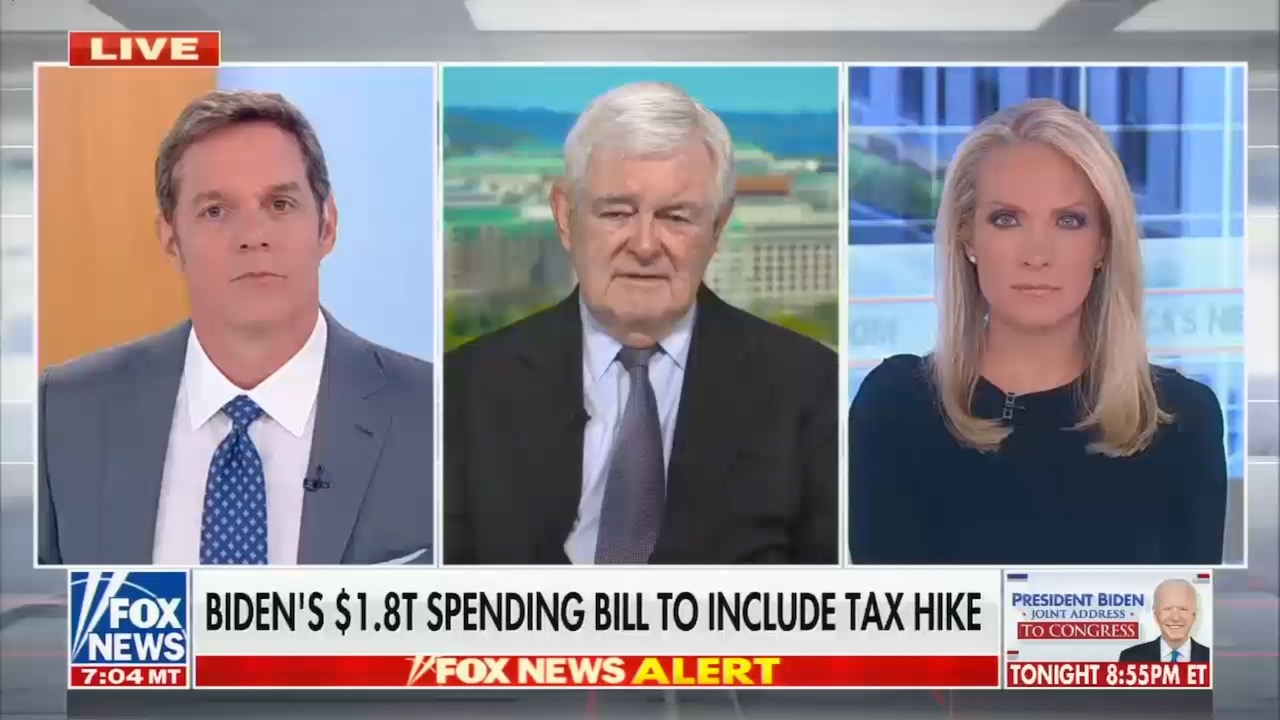 Ahead of his address to Congress, Fox News is in denial that Biden's call  to raise taxes on the rich is popular | Media Matters for America