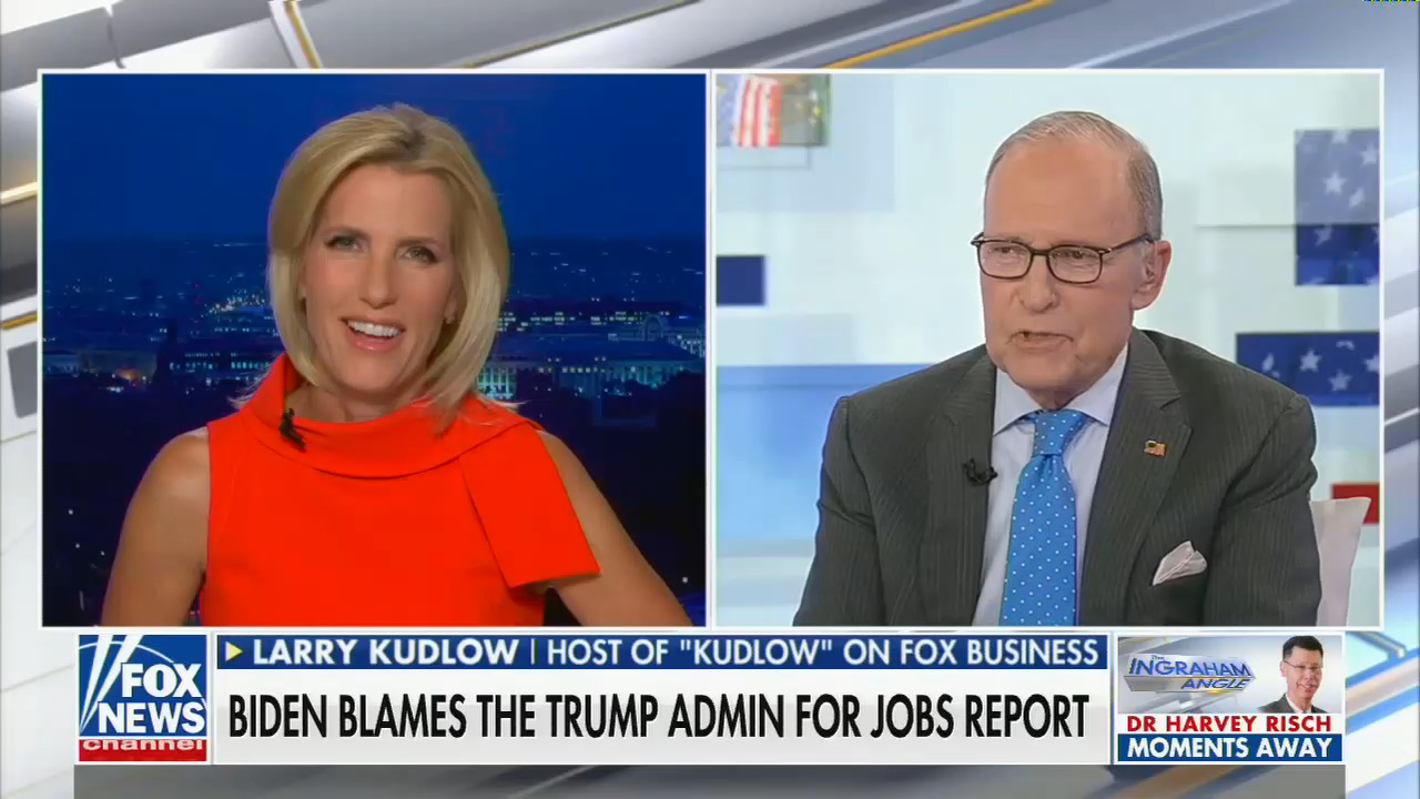 Fox s Larry Kudlow Brags Laura Ingraham helped To Formulate Trump 