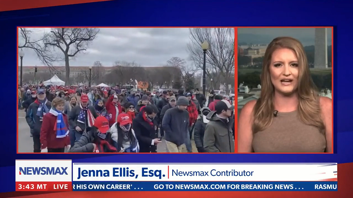Newsmax’s Jenna Ellis says the deaths by suicide of police officers who responded to Capitol insurrection are “really suspicious”