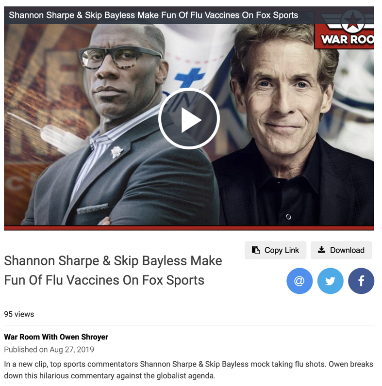 Infowars Skip Bayless