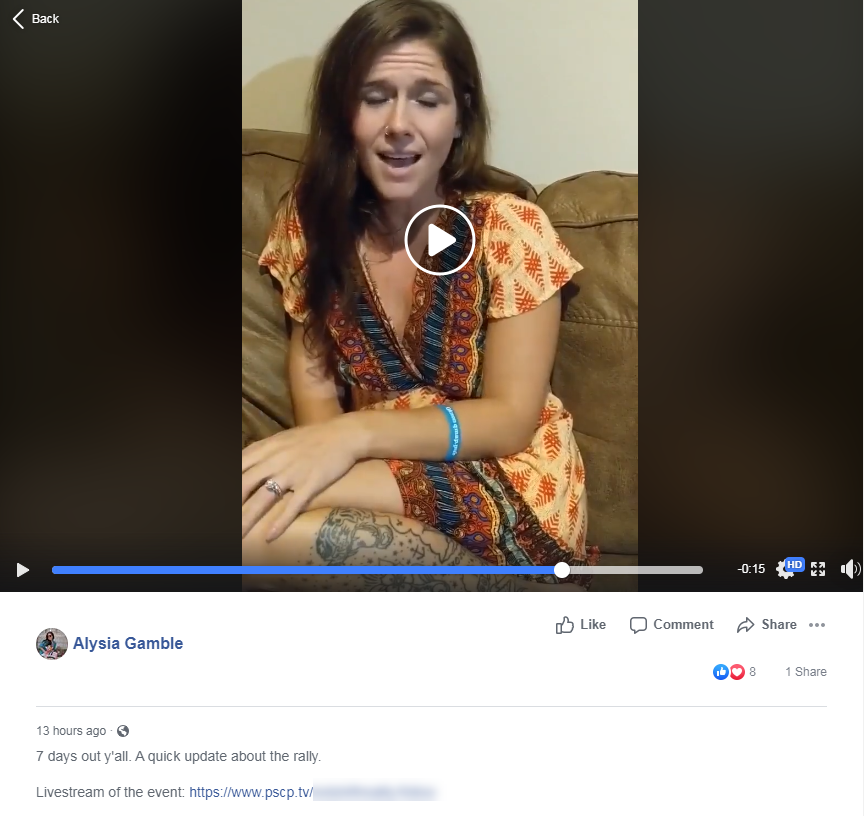 Gamble Facebook video