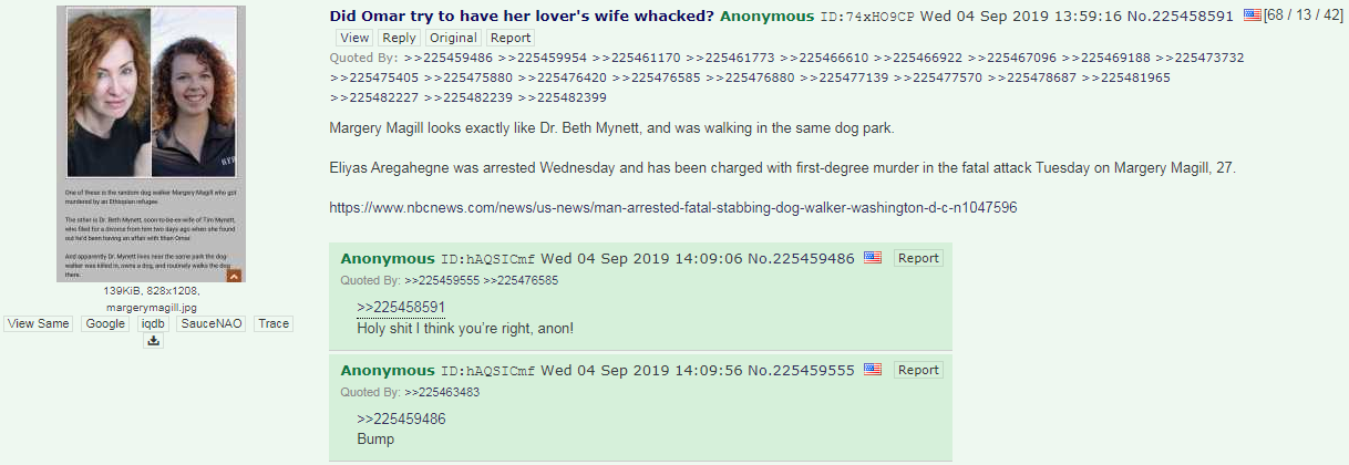 4chan Omar conspiracy theory thread3