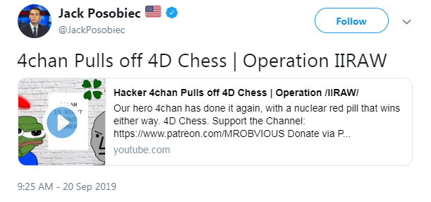 Posobiec 4chan campaign