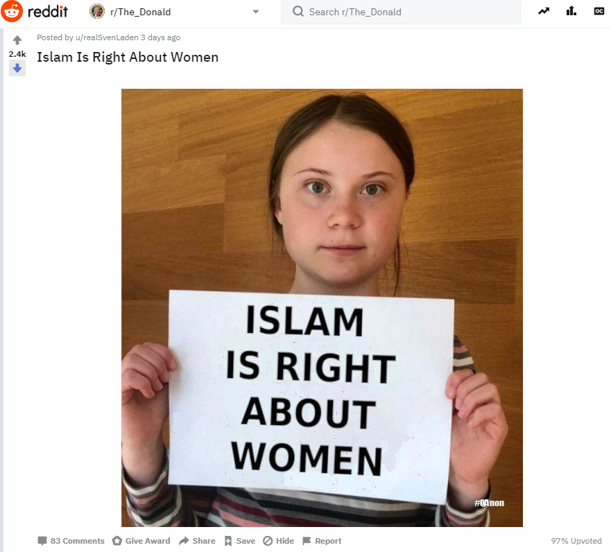 The Donald 4chan campaign fake image