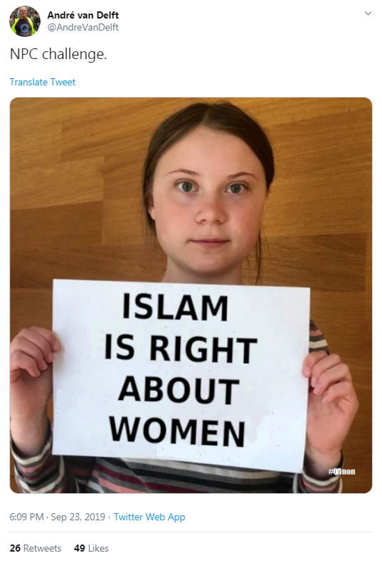 Twitter 4chan campaign fake image