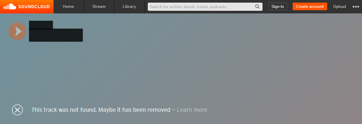Patrick Casey SoundCloud podcast page