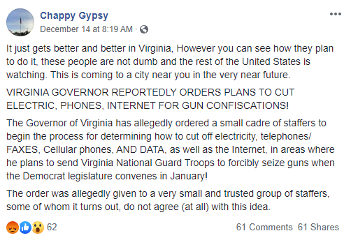 Facebook Virginia hoax2