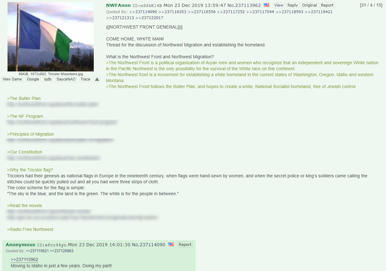 Northwest Front 4chan3