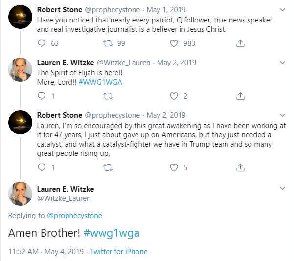 Lauren Witzke Twitter QAnon