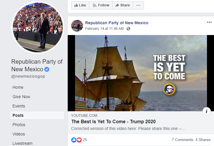 JoeM Republican Party of New Mexico