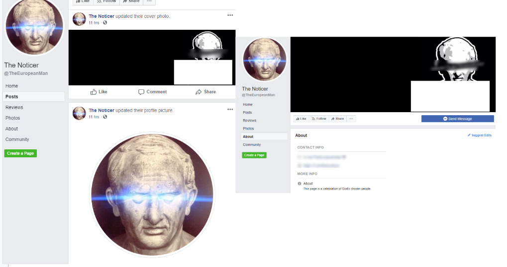 Telegram channel Facebook page1