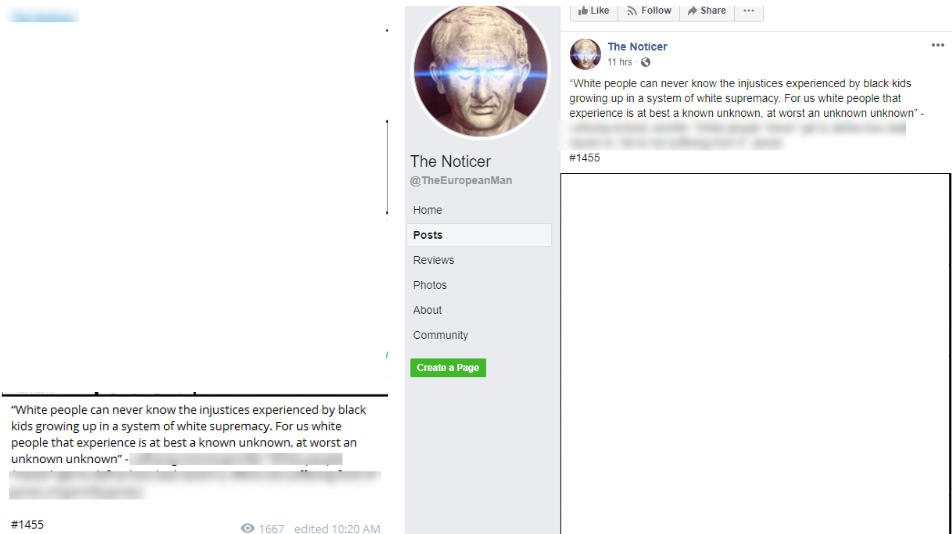 Telegram channel Facebook page2