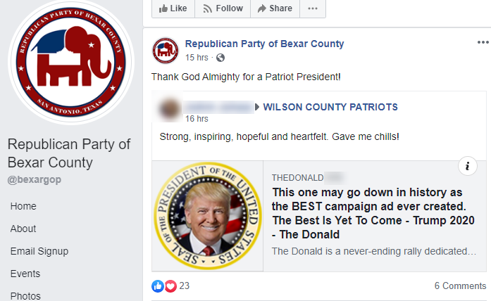 Bexar County JoeM video