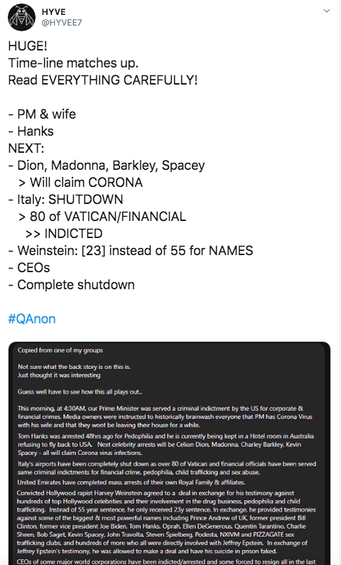 Oprah hoax chain message Twitter2