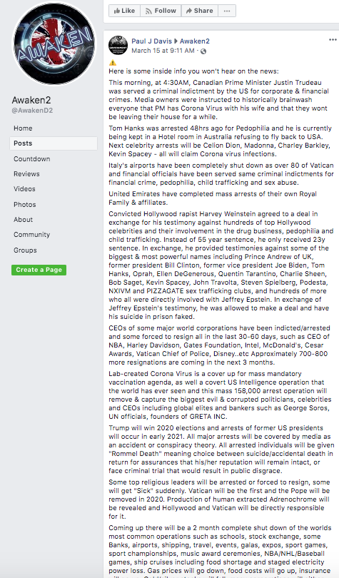 Oprah hoax chain message Facebook1