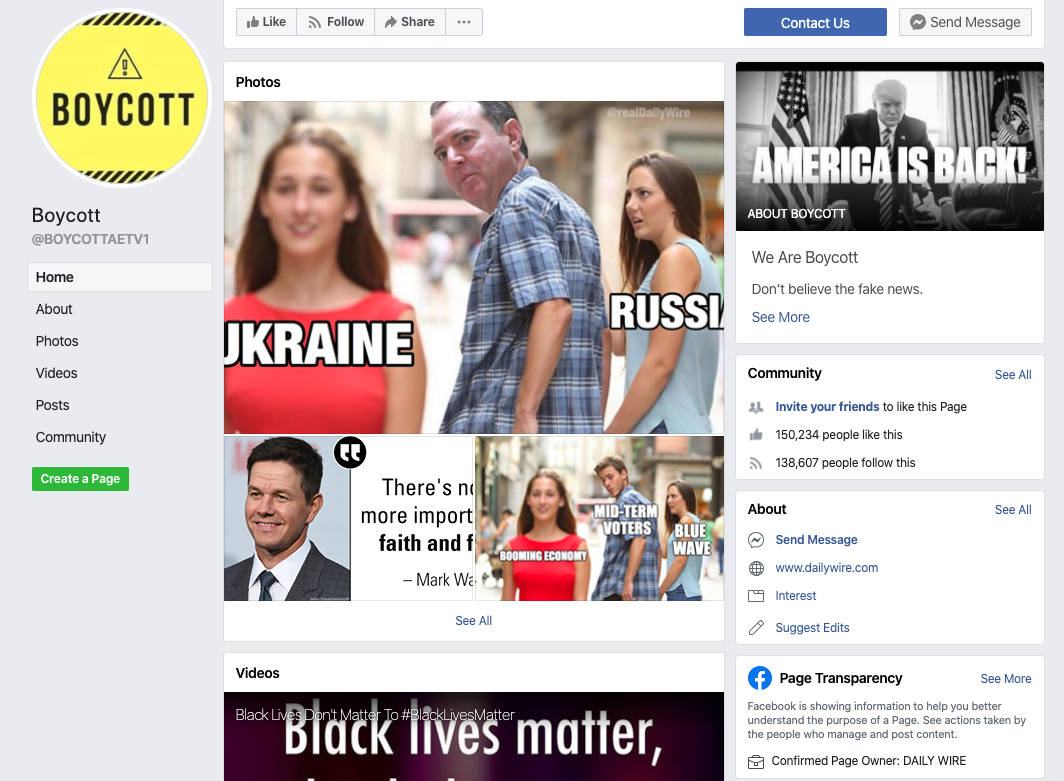 Boycott Facebook page_as of 20200320