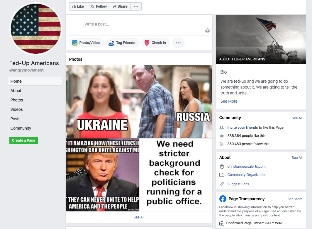 Fed-Up Americans Facebook page_as of 20200320