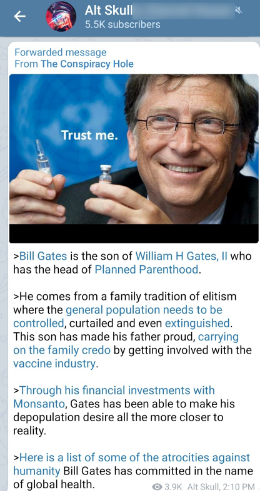 Bill Gates Telegram