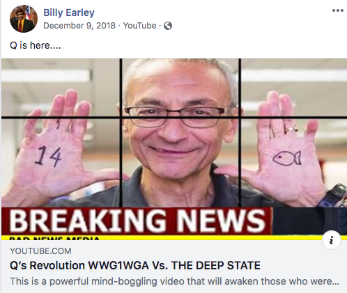 Billy Earley QAnon video3