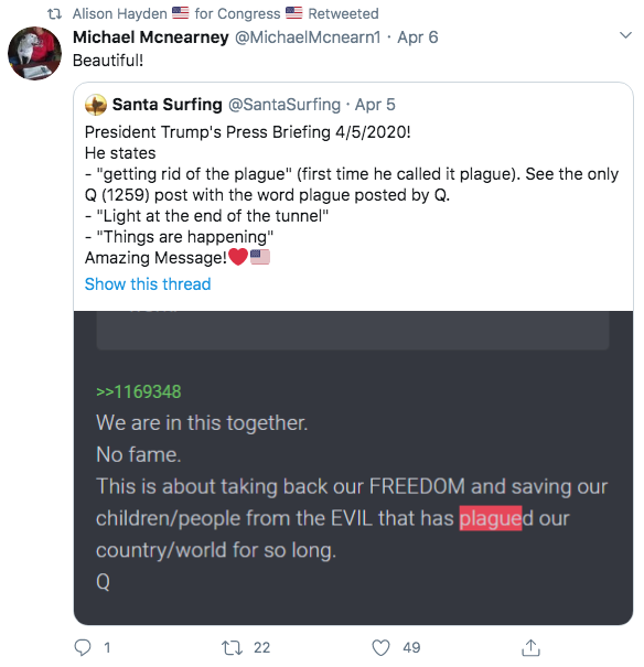 Alison Hayden QAnon Twitter3