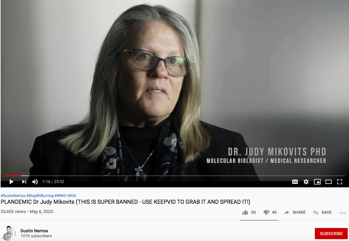 Plandemic Dustin Nemos