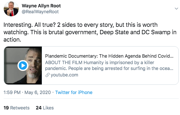 Plandemic Wayne Allyn Root